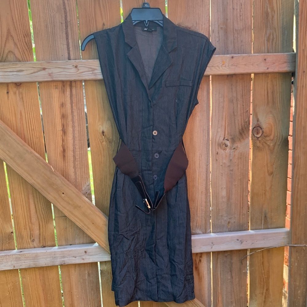 Alyx Charcoal Gray Dress